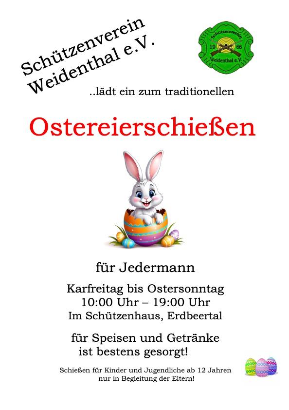 Ostereierschie&szlig;en 2026